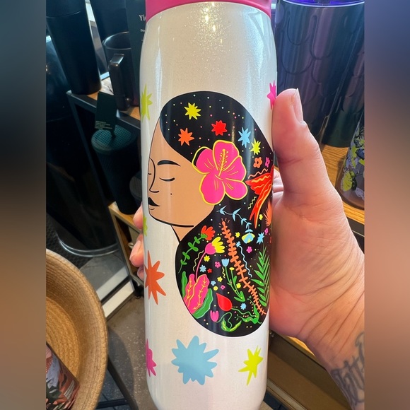 Starbucks Limited Edition 16oz Manuela Guillen Tumbler - Picture 2 of 5